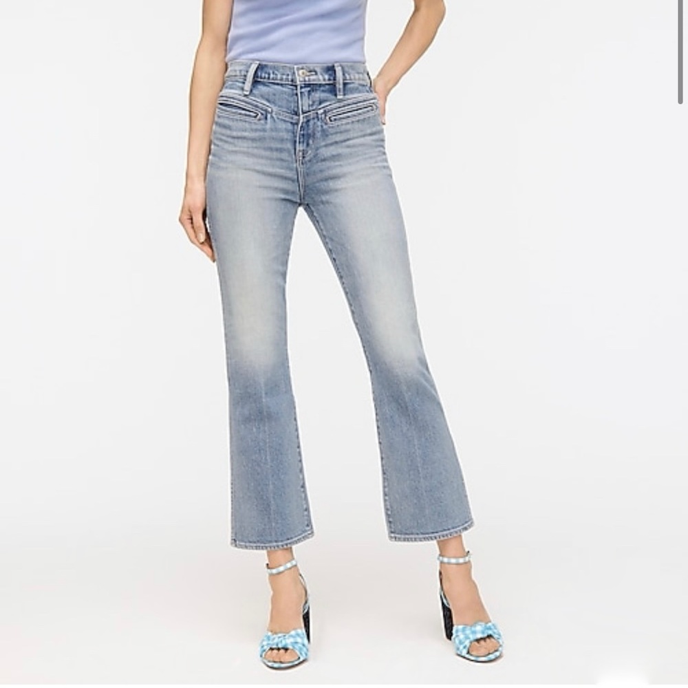 J. Crew Vintage Kickout Crop Jean